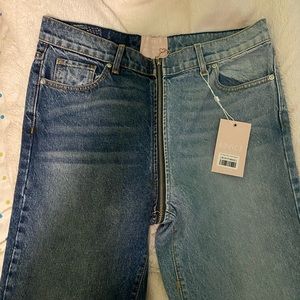 Revice denim zipper jeans